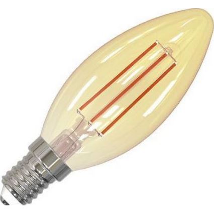 LED Zatemnitvena žarnica FILAMENT VINTAGE C35 E14/6W/230V 2000K