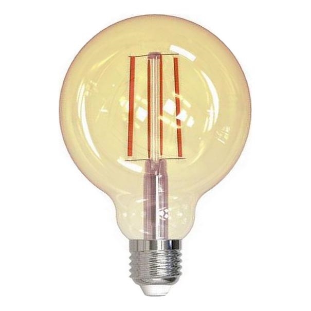 LED Zatemnitvena žarnica FILAMENT VINTAGE G95 E27/12W/230V 2000K