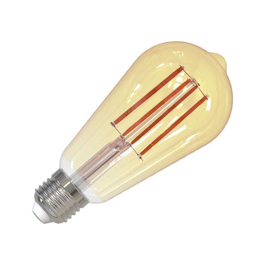 LED Zatemnitvena žarnica FILAMENT VINTAGE ST64 E27/12W/230V 2000K