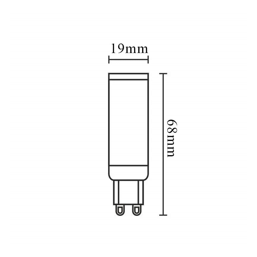 LED Zatemnitvena žarnica G9/6W/230V 4000K