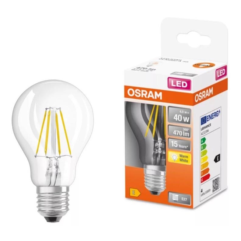 LED Zatemnitvena žarnica GLOW DIM A60 E27/4W/230V 2200-2700K - Osram