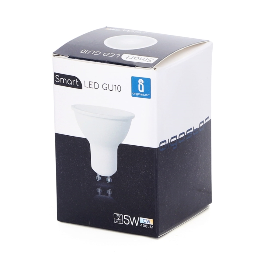 LED Zatemnitvena žarnica GU10/5W/230V 3000-6500K Wi-Fi - Aigostar