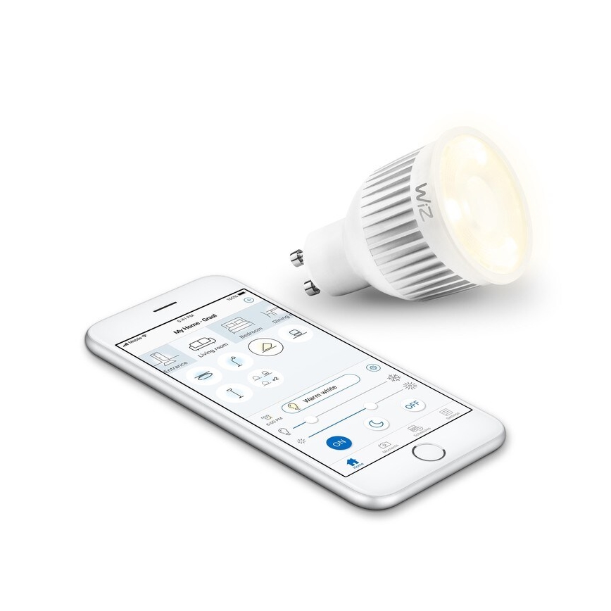 LED Zatemnitvena žarnica GU10/6,5W/230V 2700-6500K Wi-Fi - WiZ