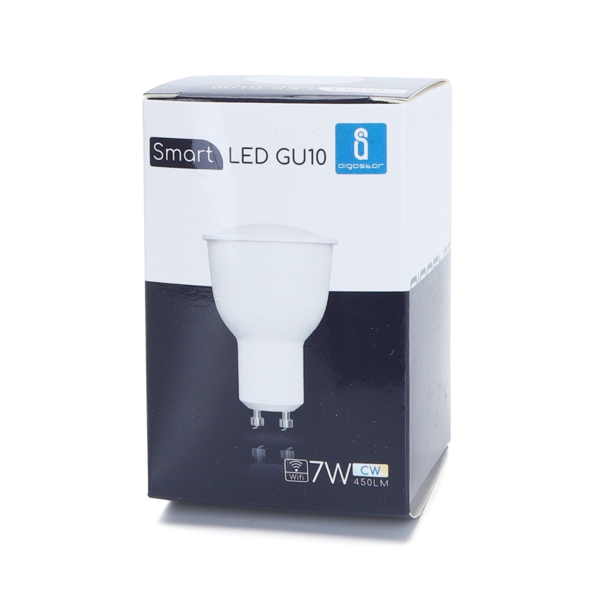 LED Zatemnitvena žarnica GU10/7W/230V 3000-6500K Wi-Fi - Aigostar