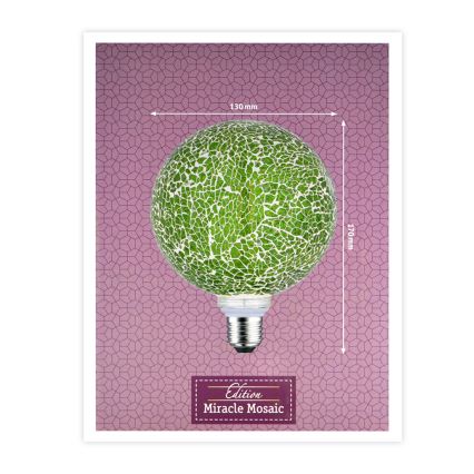 LED Zatemnitvena žarnica MOSAIC G125 E27/5W/230V 2700K - Paulmann 28747