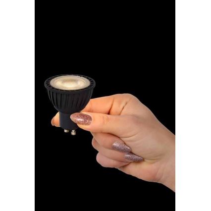 LED Zatemnitvena žarnica MR16 GU10/5W/230V 3000K črna - Lucide 49006/05/30