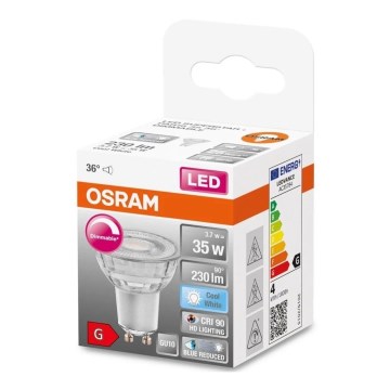 LED Zatemnitvena žarnica PAR16 GU10/3,7W/230V 4000K CRI 90 - Osram