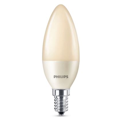 LED Zatemnitvena žarnica Philips B38 E14/4W/230V 1850K