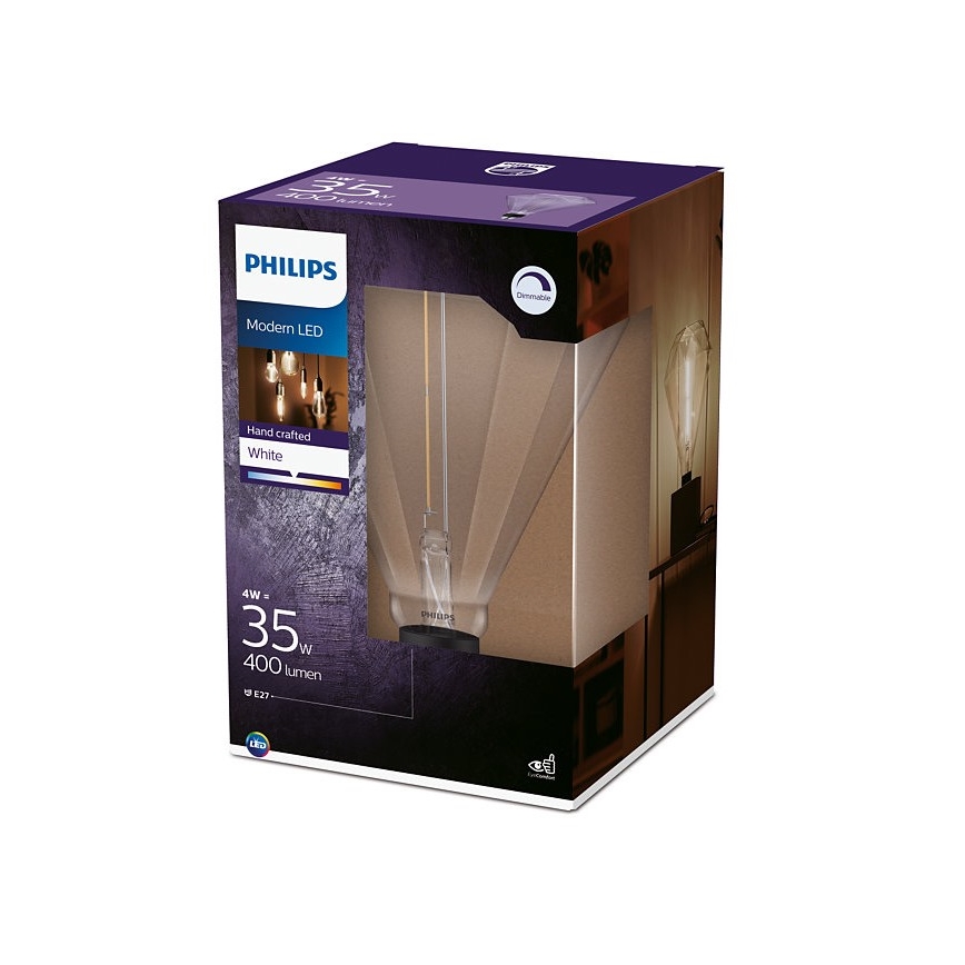 LED Zatemnitvena žarnica Philips E27/4W/230V 3000K