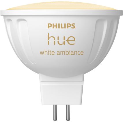 LED Zatemnitvena žarnica Philips Hue White Ambiance GU5,3/MR16/5,1W/12V 2200-6500K