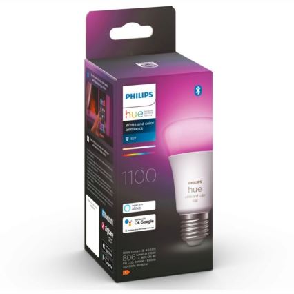 LED Zatemnitvena žarnica Philips Hue White And Color Ambiance A60 E27/9W/230V 2000-6500K