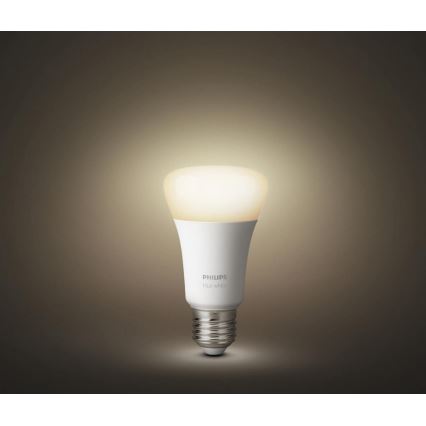 LED Zatemnitvena žarnica Philips HUE WHITE AMBIANCE 1xE27/8,5W/230V