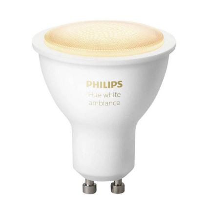 LED Zatemnitvena žarnica Philips Hue WHITE AMBIANCE 1xGU10/4,3W/230V 2200-6500K