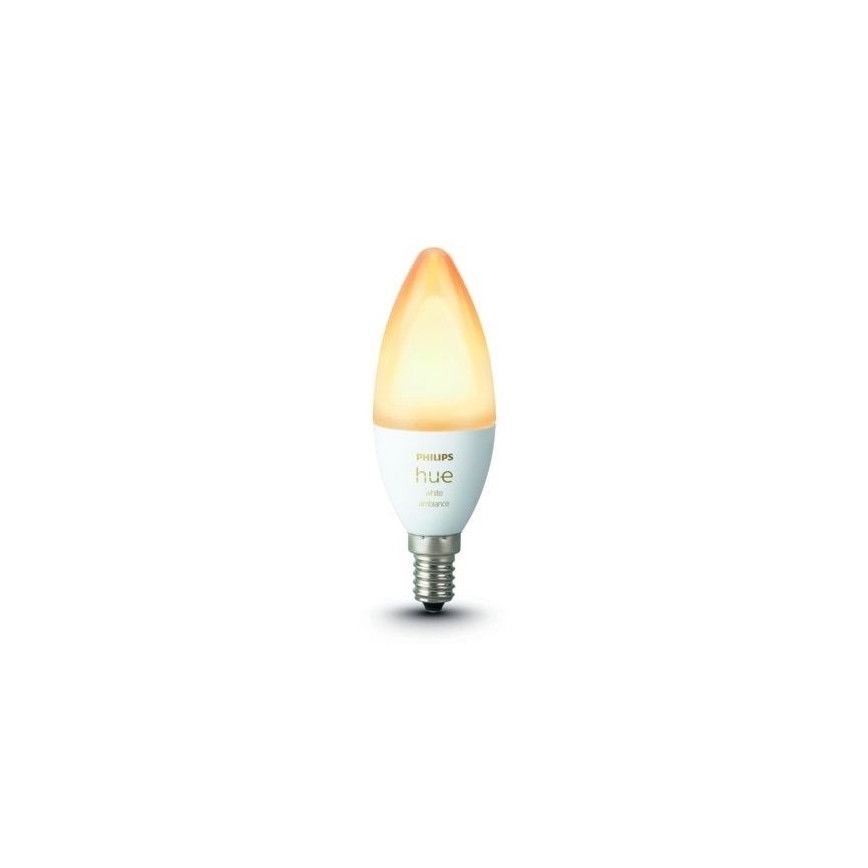 LED Zatemnitvena žarnica Philips Hue WHITE AMBIANCE B39 E14/5,2W/230V 2200K - 6500K