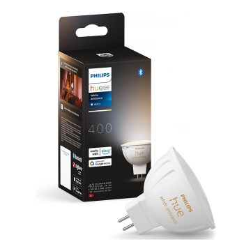 LED Zatemnitvena žarnica Philips Hue White Ambiance GU5,3/MR16/5,1W/12V 2200-6500K