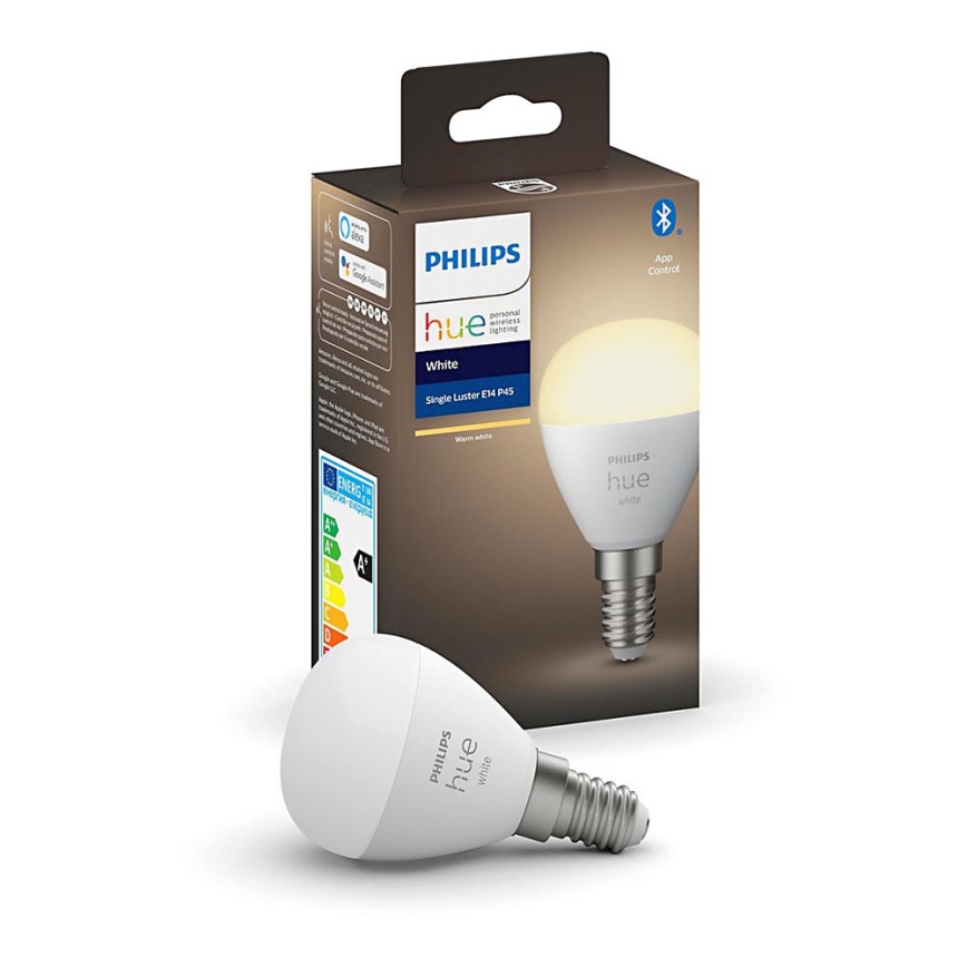 LED Zatemnitvena žarnica Philips Hue WHITE AMBIANCE P45 E14/5,5W/230V 2700K