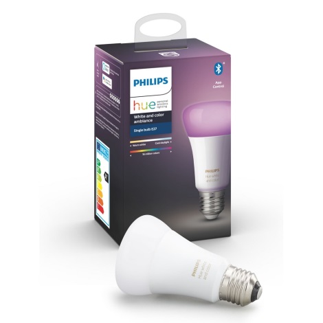 LED Zatemnitvena žarnica Philips Hue White And Color Ambiance E27/9W/230V 2000-6500K
