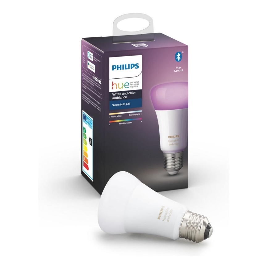 LED Zatemnitvena žarnica Philips Hue White And Color Ambiance E27/9W/230V 2000-6500K