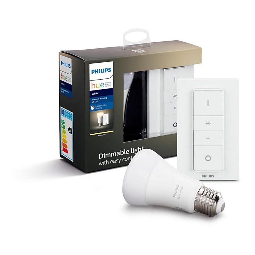 LED Zatemnitvena žarnica Philips Hue WHITE E27/9W/230V 2700K