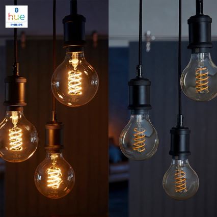 LED Zatemnitvena žarnica Philips HUE WHITE FILAMENT A60 E27/7W/230V