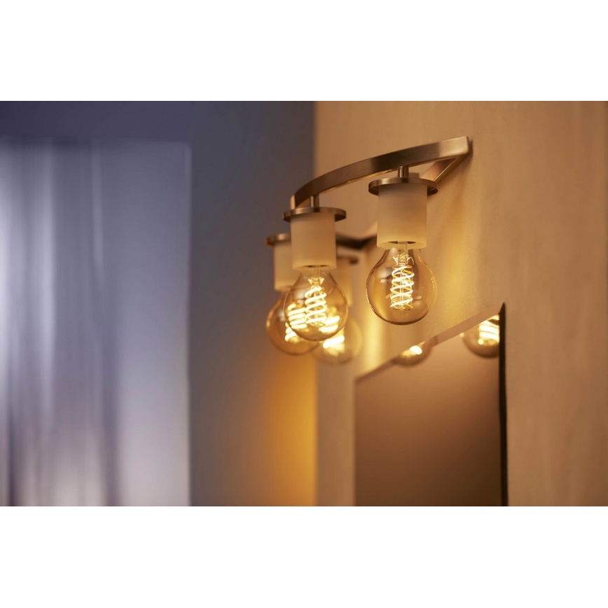LED Zatemnitvena žarnica Philips HUE WHITE FILAMENT A60 E27/7W/230V