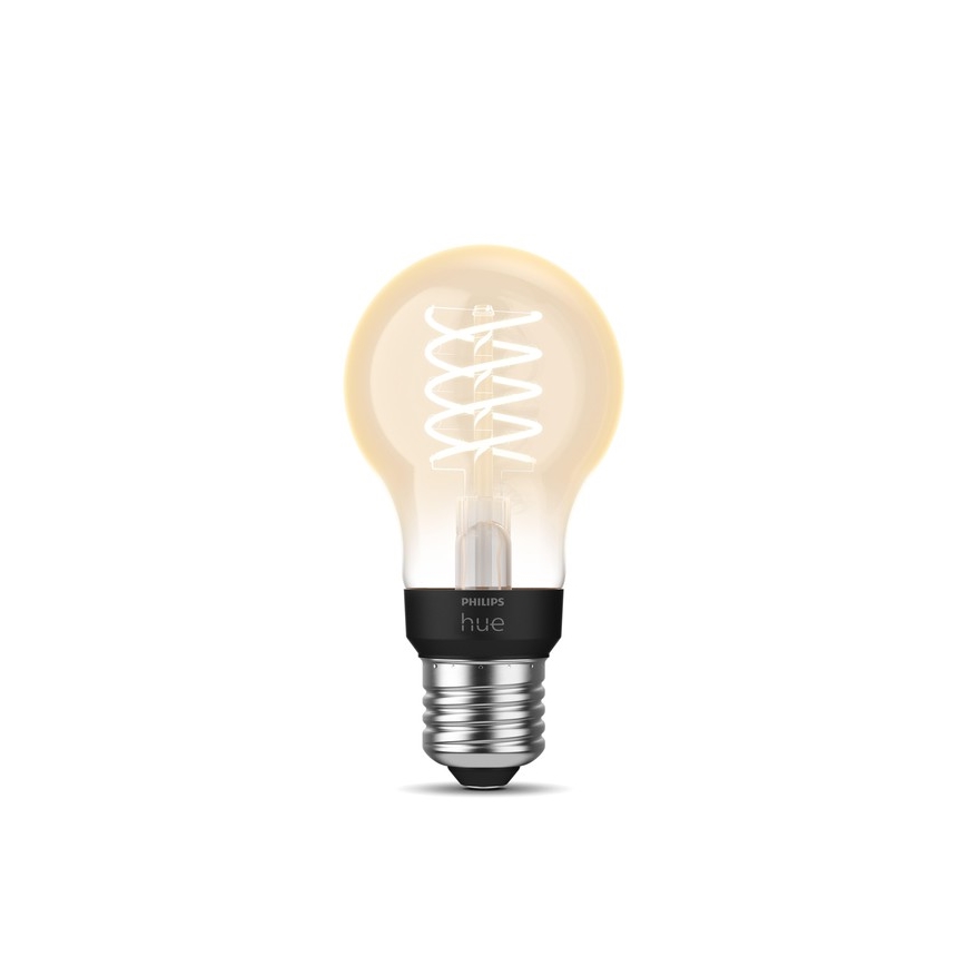 LED Zatemnitvena žarnica Philips Hue WHITE FILAMENT A60 E27/7W/230V 2100K
