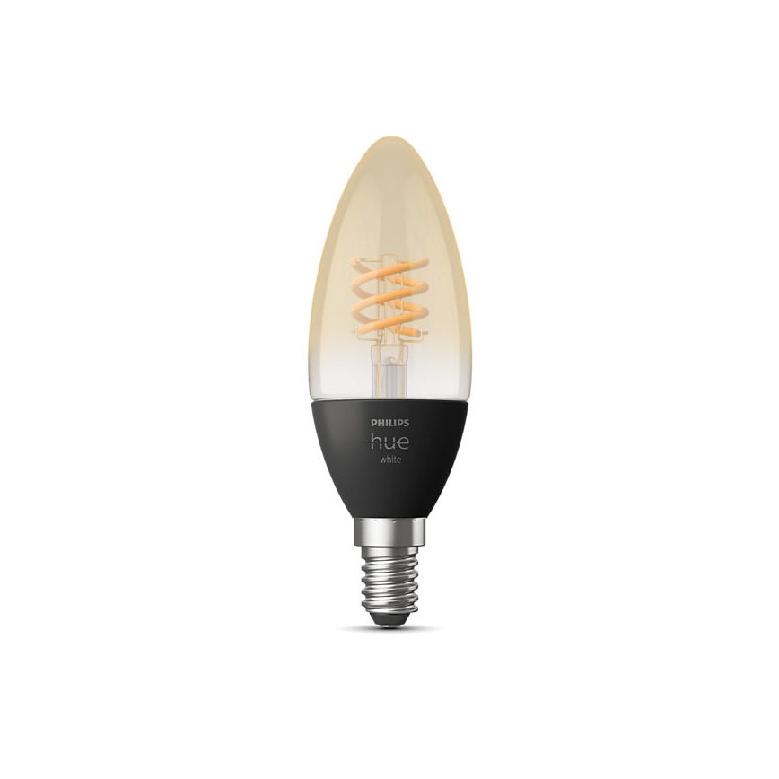 LED Zatemnitvena žarnica Philips Hue WHITE FILAMENT E14/4,5W/230V 2100K