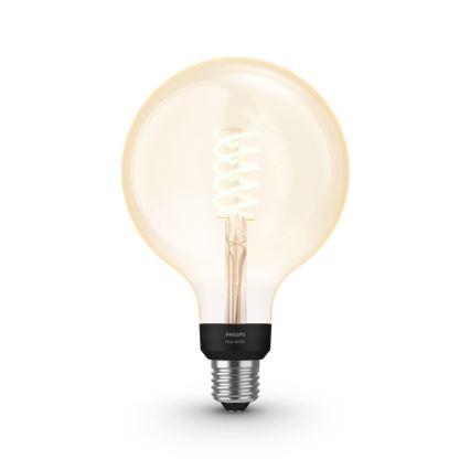 LED Zatemnitvena žarnica Philips Hue WHITE FILAMENT G125 E27/7W/230V 2100K