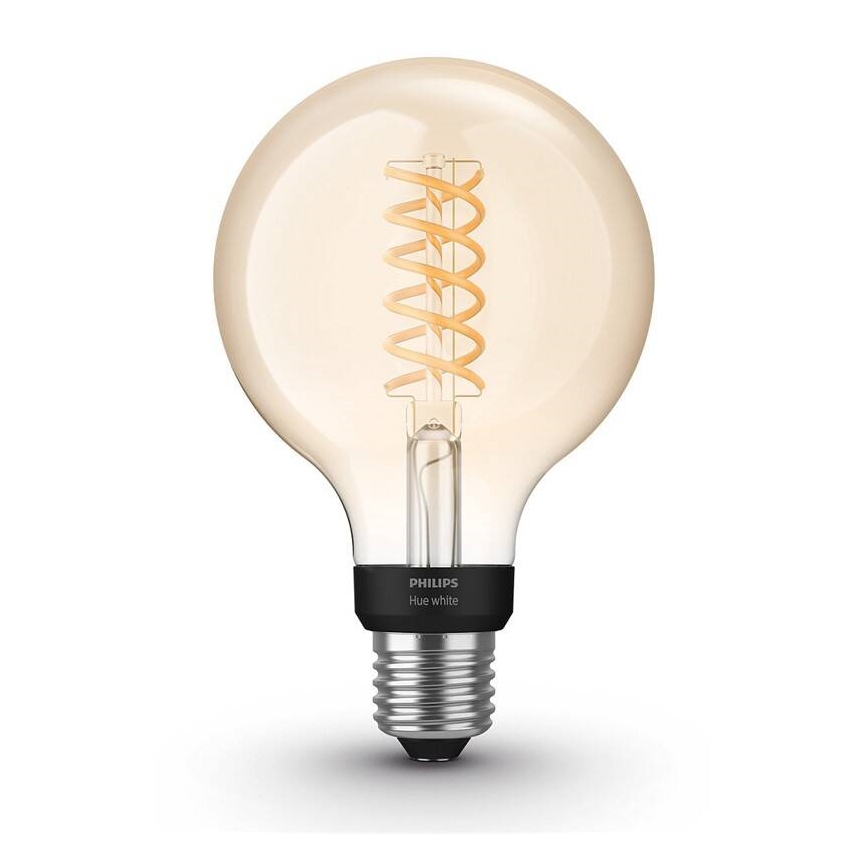 LED Zatemnitvena žarnica Philips Hue WHITE FILAMENT G93 E27/7,2W/230V 2100K