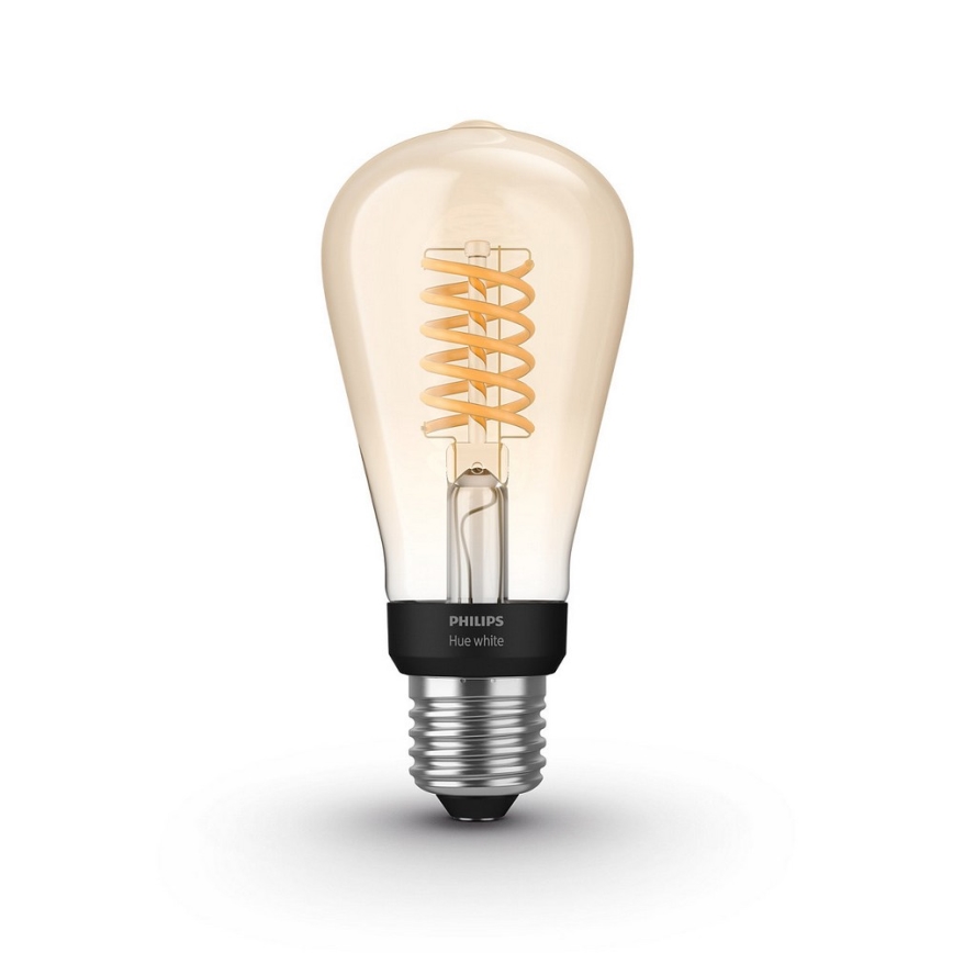 LED Zatemnitvena žarnica Philips HUE WHITE FILAMENT ST64 E27/7W/230V