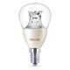 LED Zatemnitvena žarnica Philips P48 E14/6W/230V 2200-2700K