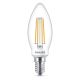 LED Zatemnitvena žarnica Philips Warm Glow E14/6W/230V 2200K-2700K