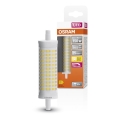 LED Zatemnitvena žarnica R7s/18,2W/230V 2700K 118 mm - Osram