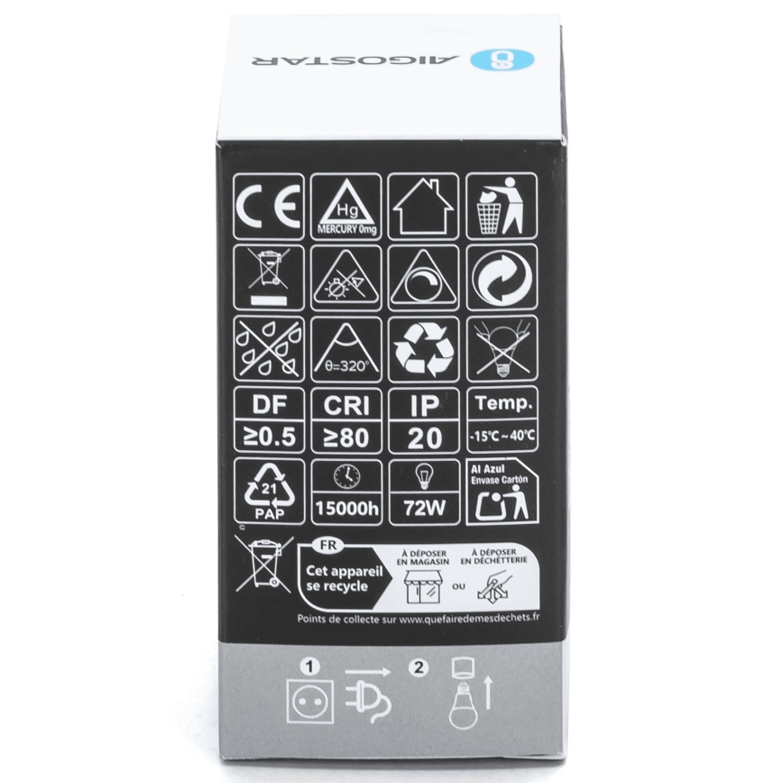 LED Zatemnitvena žarnica R7s/8W/230V 6500K - Aigostar
