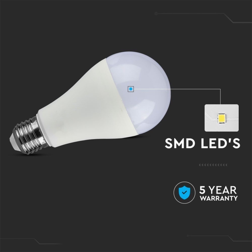 LED Zatemnitvena žarnica SAMSUNG CHIP A65 E27/17W/230V 4000K