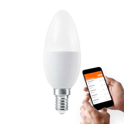 LED Zatemnitvena žarnica SMART+ E14/5W/230V 2700K-6500K Wi-Fi - Ledvance