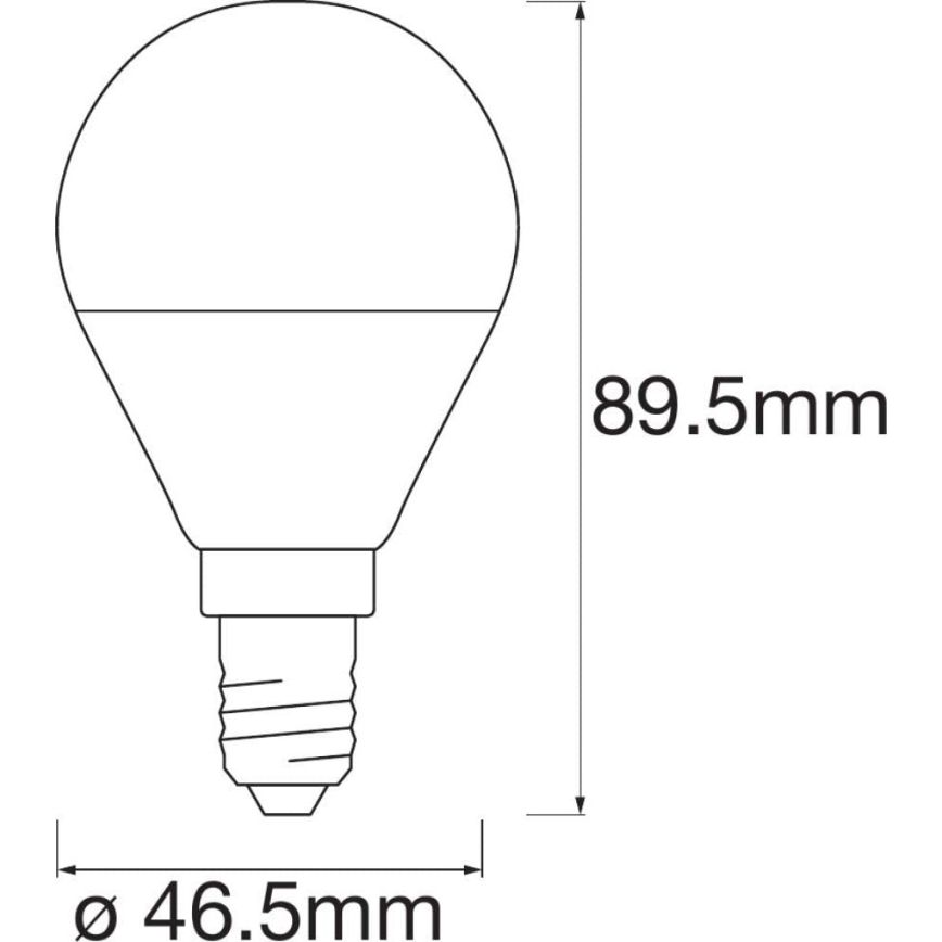 LED Zatemnitvena žarnica SMART+ E14/5W/230V 2700K-6500K Wi-Fi - Ledvance