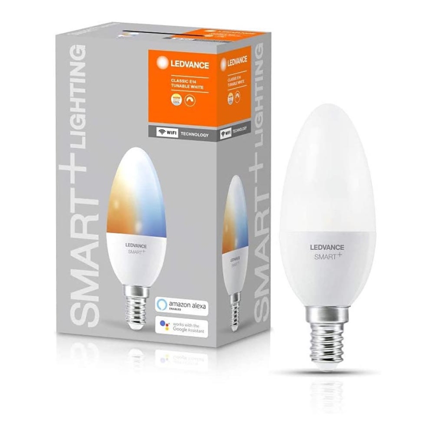 LED Zatemnitvena žarnica SMART+ E14/5W/230V 2700K-6500K Wi-Fi - Ledvance