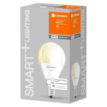 LED Zatemnitvena žarnica SMART+ E14/5W/230V 2700K Wi-Fi - Ledvance