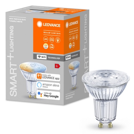 LED Zatemnitvena žarnica SMART+ GU10/5W/230V 2700K-6500K Wi-Fi - Ledvance