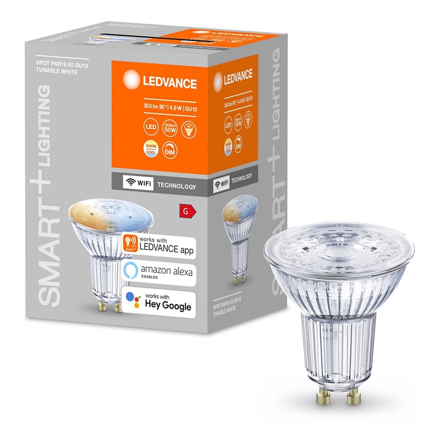 LED Zatemnitvena žarnica SMART+ GU10/5W/230V 2700K-6500K Wi-Fi - Ledvance