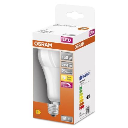 LED Zatemnitvena žarnica SUPERSTAR E27/20W/230V 2700K - Osram