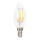 LED Zatemnitvena žarnica VINTAGE C35 E14/4W/230V 6500K - Aigostar