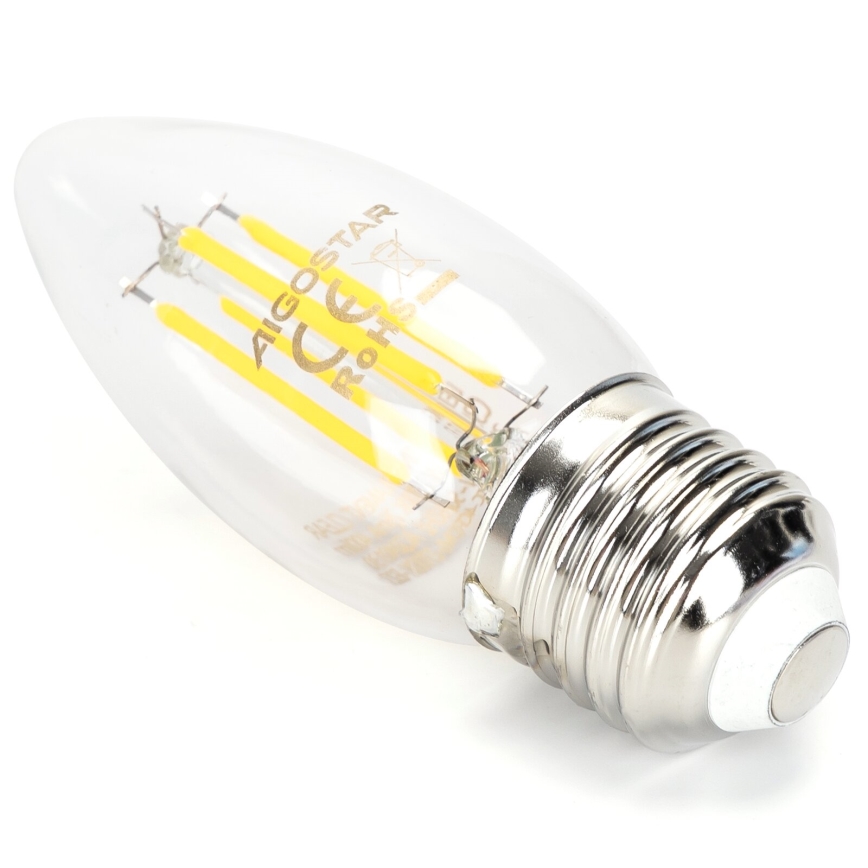 LED Zatemnitvena žarnica VINTAGE C35 E27/4W/230V 6500K - Aigostar