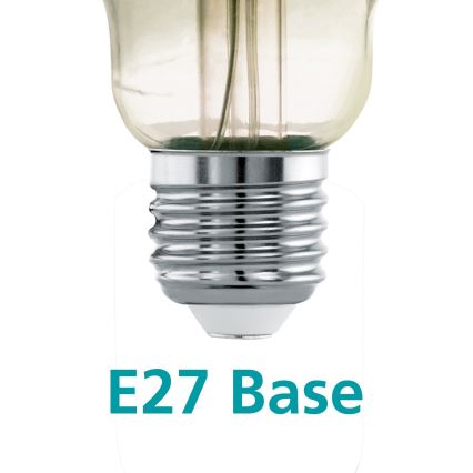 LED Zatemnitvena žarnica VINTAGE E27/4W/230V 3000K - Eglo 12599