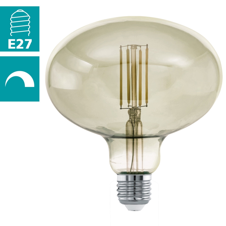 LED Zatemnitvena žarnica VINTAGE E27/4W/230V 3000K - Eglo 12599
