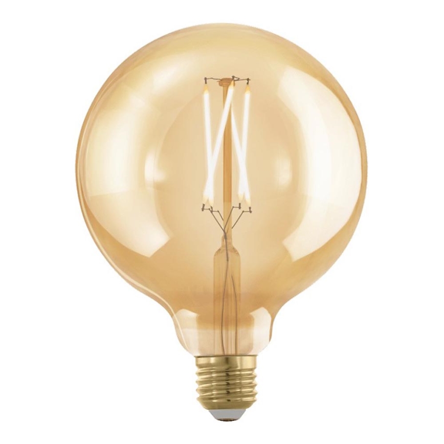 LED Zatemnitvena žarnica VINTAGE G125 E27/4W/230V 1700K - Eglo 780233
