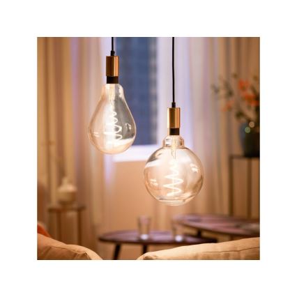 LED Zatemnitvena žarnica VINTAGE FILAMENT G200 E27/6W/230V 2000-5000K CRI 90 Wi-Fi - WiZ