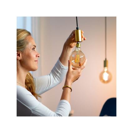 LED Zatemnitvena žarnica VINTAGE FILAMENT G95 E27/6,7W/230V 2000-5000K CRI 90 Wi-Fi - WiZ