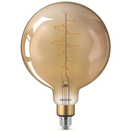 LED Zatemnitvena žarnica VINTAGE Philips G200 E27/7W/230V 2000K
